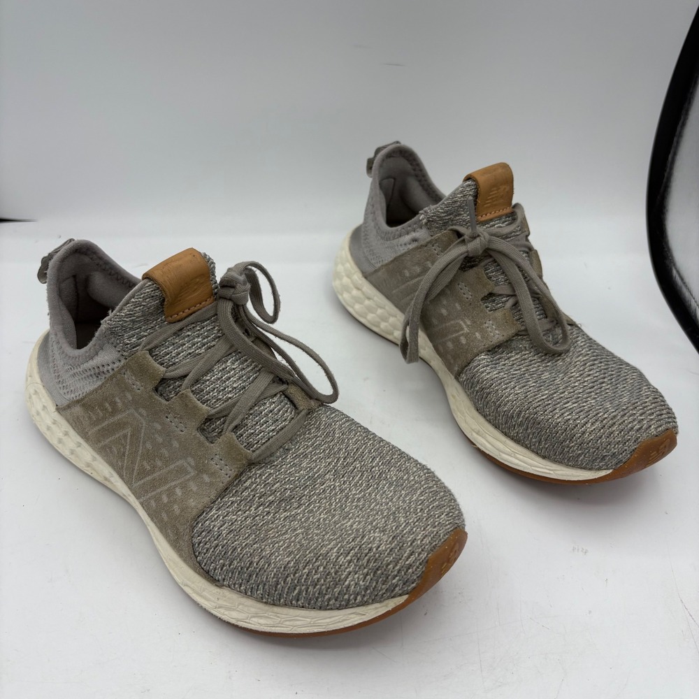 New Balance Shoes Womens Size 9 Grey Knit Cruz V1 Sneakers Run Walk